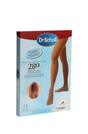 9041 Scholl 280 Den. Külotlu Varis Çorabı 30-40 mm/Hg Bej / Beige - 5