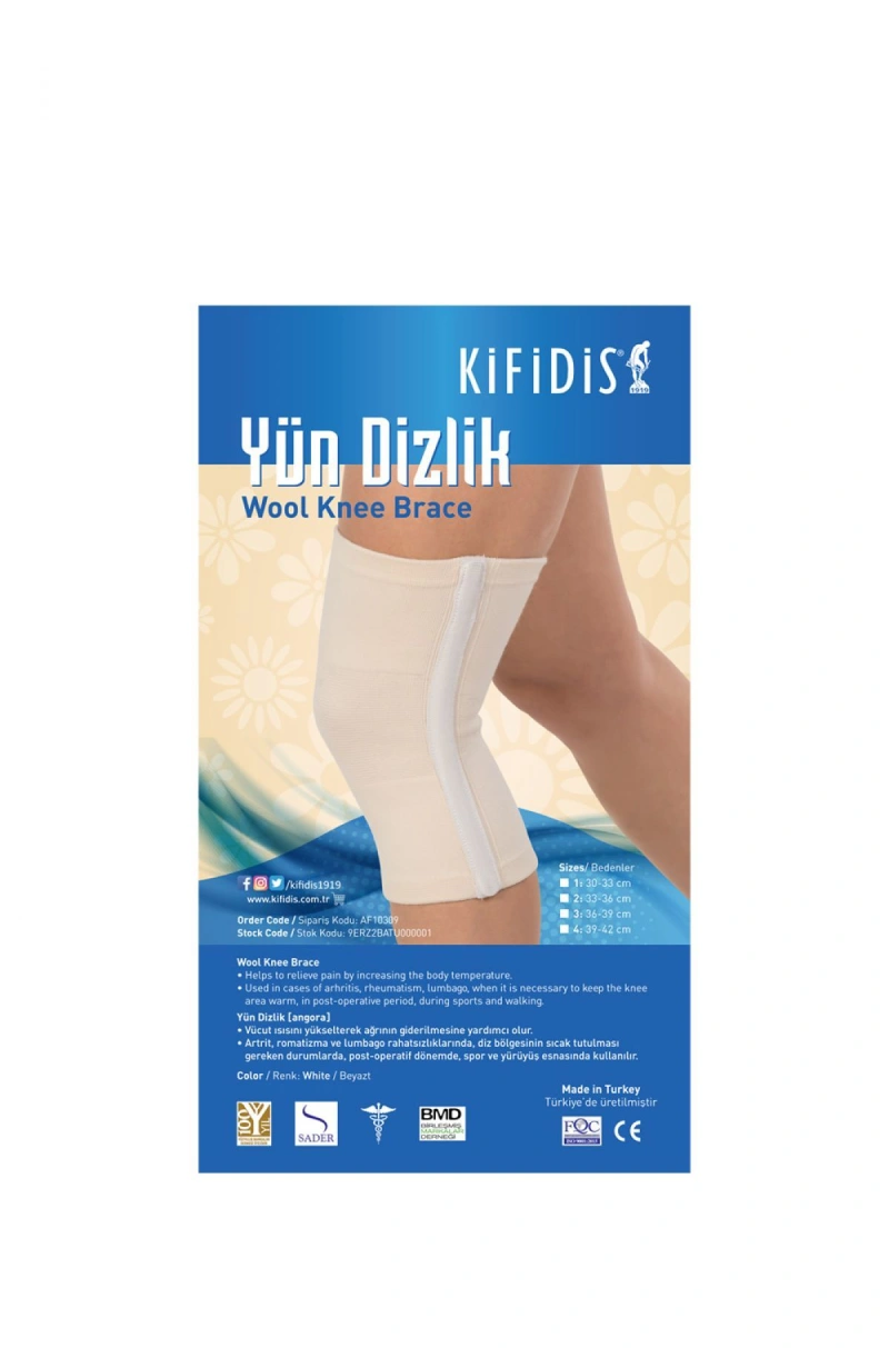 Kifidis Angora Yün Dizlik STD - 4