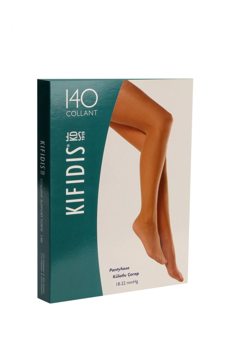 Kifidis 140 Den. 18-20 mmHg Külotlu Varis Çorabı SABLE - 5