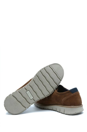 35602 Ara Shoes Leandro Erkek Deri Ayakkabı -COGNAC, BLUE - 24 - 41