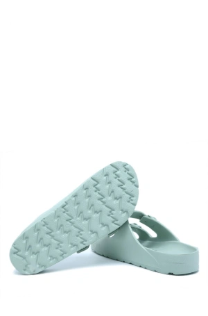 AQ1468 Kifidis Aqua Unisex Plaj Terliği-Yeşil/Mint - 40