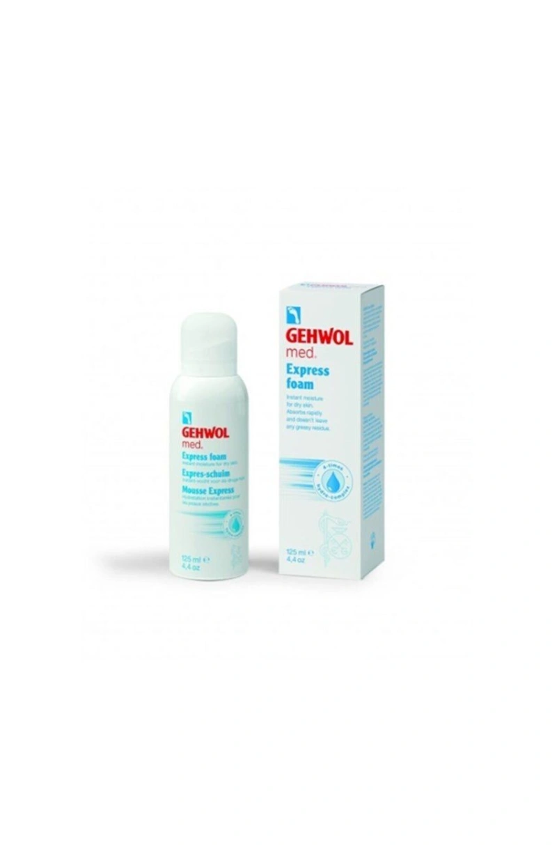 Gehwol Med Express Foam 125ml Yoğun Ayak Nemlendiricisi KGK114140704